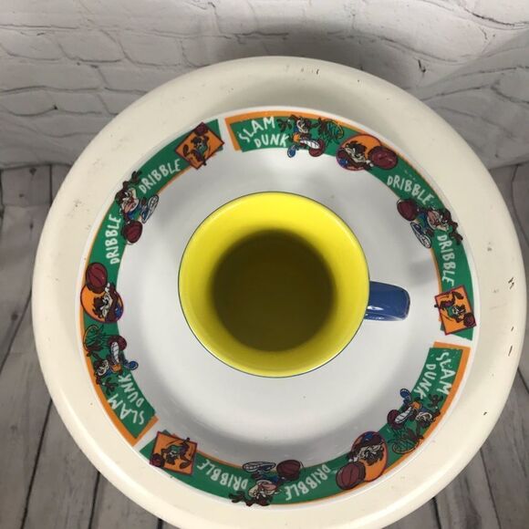 The Taz 3D cup and Basketball theme plate EUC - Picture 2 of 7